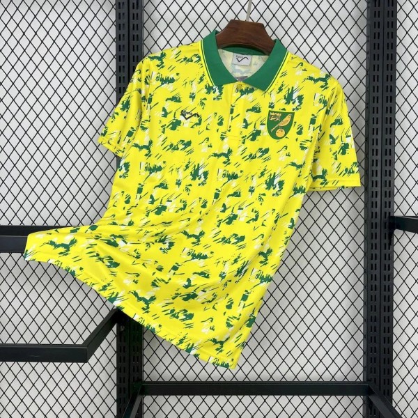 Norwich City 1992/1994 Home Retro Jersey