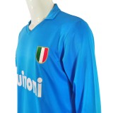 Napoli 1987/1988 Home Long Sleeve Retro Jersey