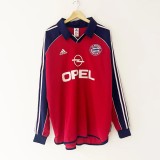 Bayern Munich 1999/2001 Home Long Sleeve Retro Jersey