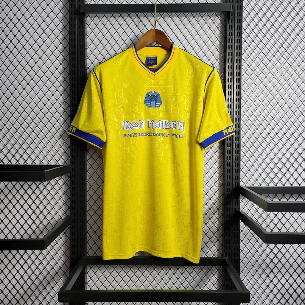 US$ 21.99 - West Ham United x Iron Maiden 1999 Away Retro Jersey