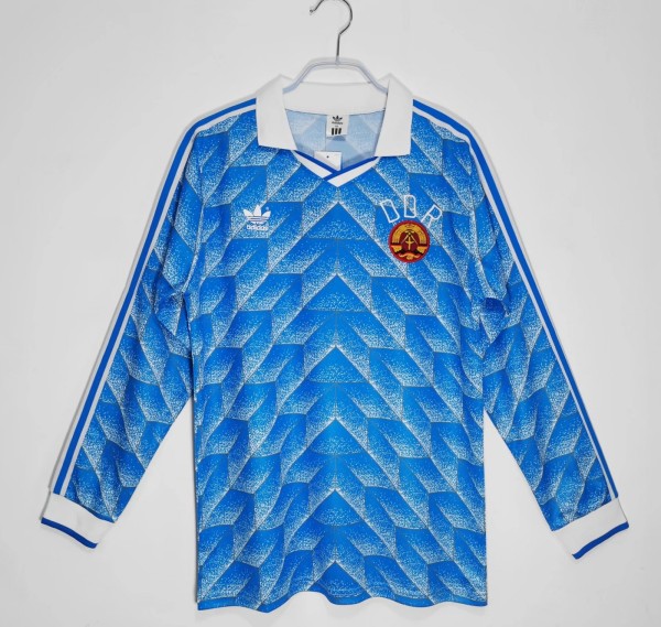 East Germany 1988 Away Long Sleeve Retro Jersey