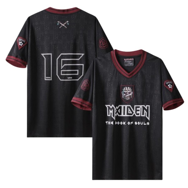 West Ham United x Iron Maiden 2016 Retro Jersey