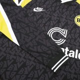 Borussia Dortmund 1995/1996 Away Long Sleeve Retro Jersey