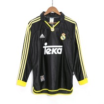 Real Madrid 1999/2001 Away Long Sleeve Retro Jersey