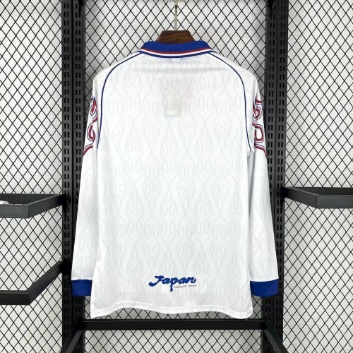 Japan 1998 World Cup Away Long Sleeve Retro Jersey