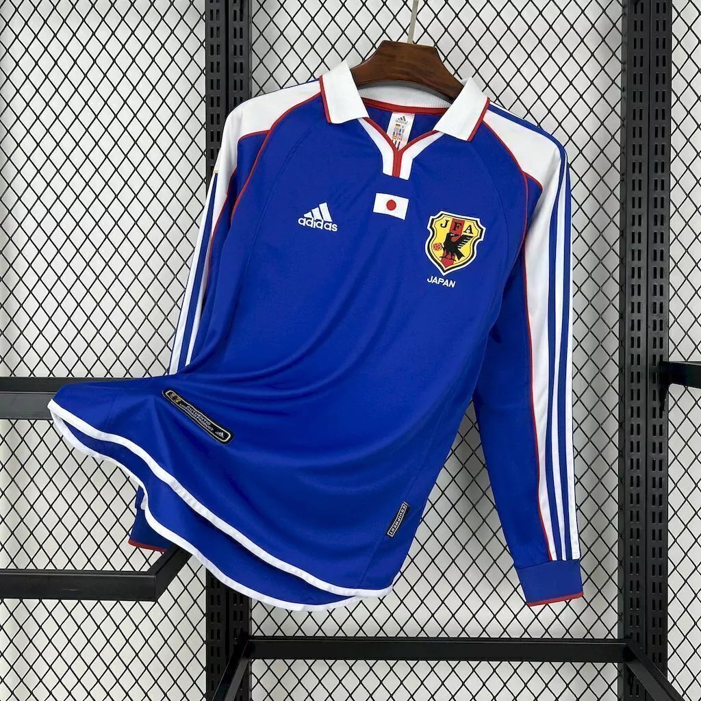 ウェア Japan Away 2001 NAKATA #7 Longsleeve Japan National Team Away Shirt L/S Season 2001 PLAYER ISSUE