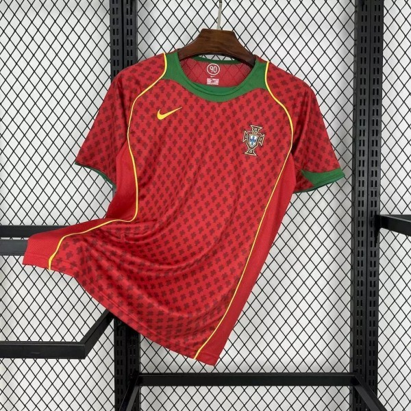 Portugal 2004/2006 Home Retro Jersey