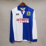 Blackburn Rovers 1994/1995 Home Long Sleeve Retro Jersey