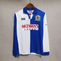 Blackburn Rovers 1994/1995 Home Long Sleeve Retro Jersey