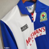 Blackburn Rovers 1994/1995 Home Long Sleeve Retro Jersey