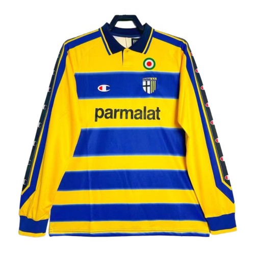 Parma Calcio 1999/2000 Home Long Sleeve Retro Jersey