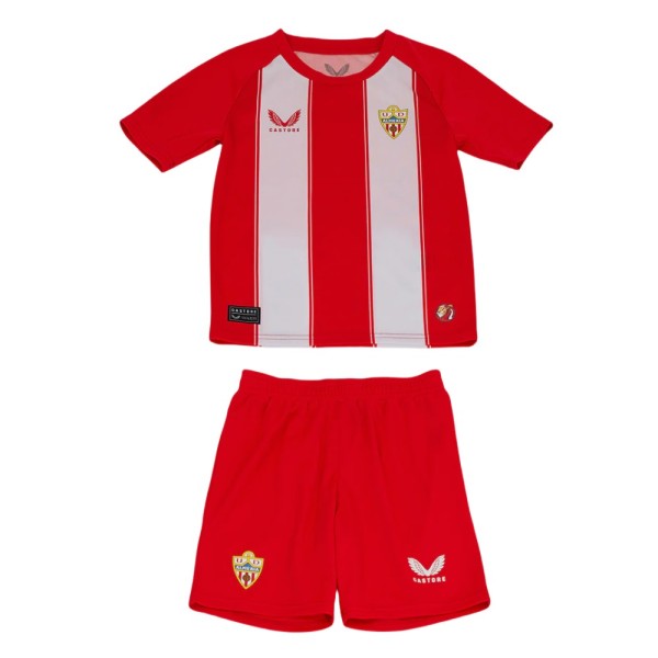 Kids UD Almería 24/25 Home Jersey and Short Kit