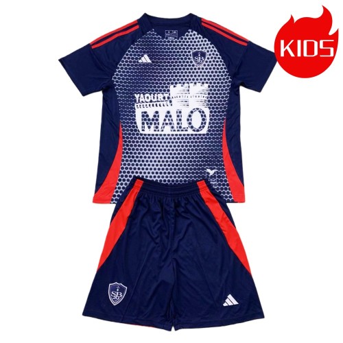 Kids Stade Brestois 29 24/25 Third Jersey and Short Kit