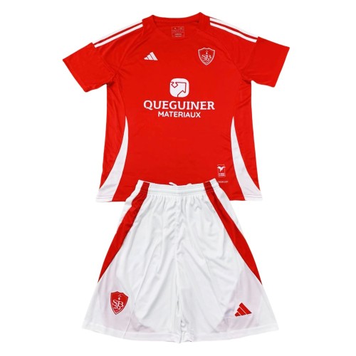 Stade Brestois 29 24/25 Home Jersey and Short Kit