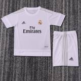 Kids Real Madrid 2015/2016 Home Retro Kit