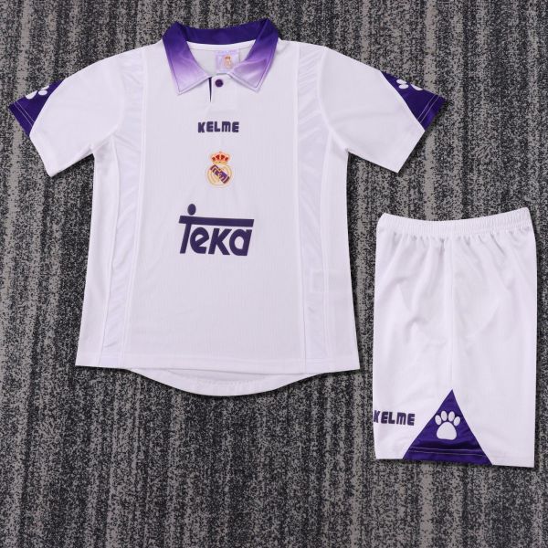 Kids Real Madrid 1997/1998 Home Retro Kit