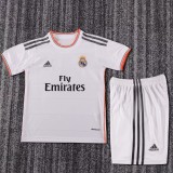 Kids Real Madrid 2013/2014 Home Retro Kit
