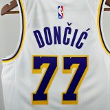 Men's 2023 Luka Doncic White Team Jersey