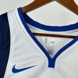 Men's 2023 Baron Davis White Team Jersey
