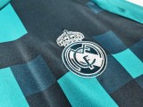 Kids Real Madrid 2017/2018 Third Long Sleeve Retro Kit