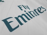 Kids Real Madrid 2017/2018 Home Long Sleeve Retro Kit