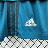 Kids Real Madrid 2017/2018 Third Long Sleeve Retro Kit