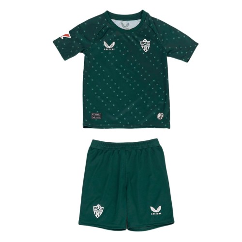 Kids UD Almería 24/25 Away Jersey and Short Kit