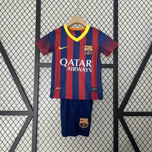 Kids Barcelona 2013/2014 Home Retro Kit