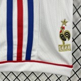 Kids France 1998 World Cup Home Retro Jersey and Short Kit