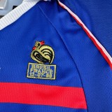 Kids France 1998 World Cup Home Retro Jersey and Short Kit