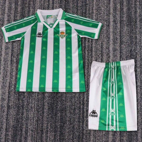 Kids Real Betis 1995/1997 Home Retro Kit