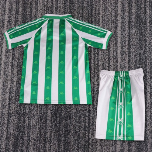Kids Real Betis 1995/1997 Home Retro Kit