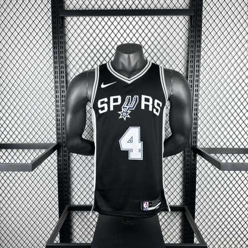 Men's De'Aaron Fox Black Team Jersey