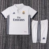 Kids Real Madrid 2016/2017 Home Retro Kit