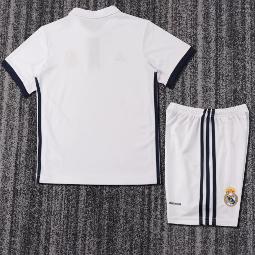 Kids Real Madrid 2016/2017 Home Retro Kit
