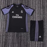 Kids Real Madrid 2016/2017 Third Retro Kit