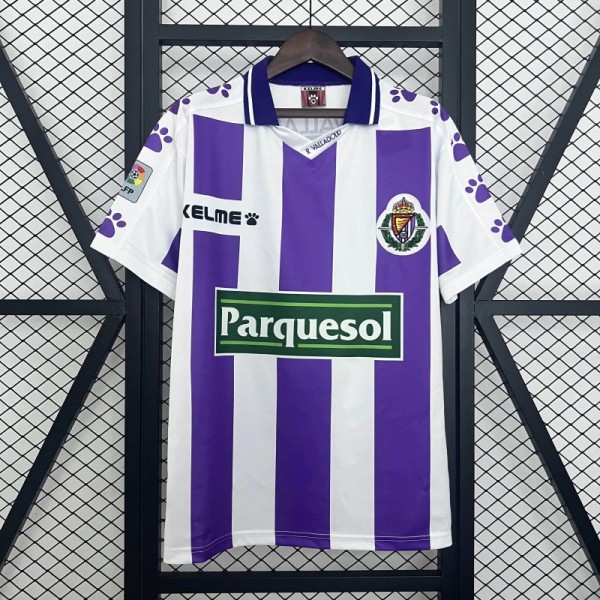 Real Valladolid 1995/1996 Home Retro Jersey