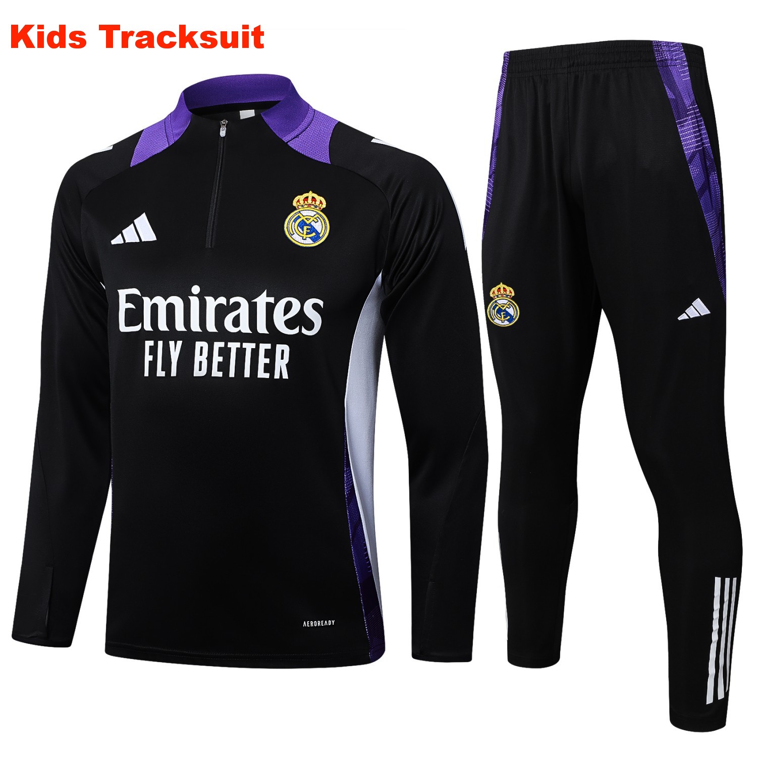 US$ 49.00 - Real Madrid 25/26 Retro Half-Zip Training Top and