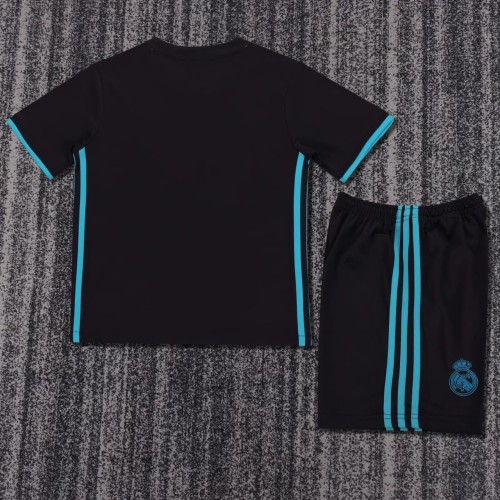 Kids Real Madrid 2017/2018 Away Retro Kit