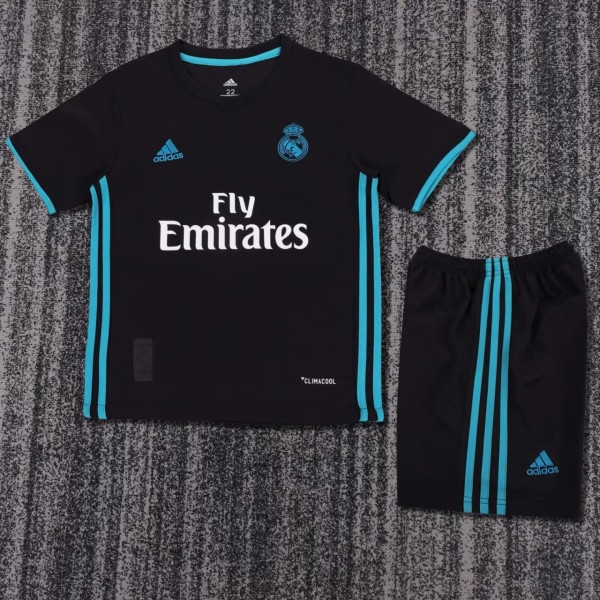 Kids Real Madrid 2017/2018 Away Retro Kit