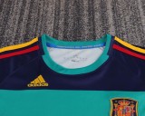 Kids Spain 2010 World Cup Goalkeeper Retro Kit