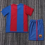 Kids Barcelona 2006/2007 Home Retro Kit
