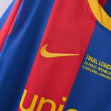 Barcelona 2011 UCL Final Long Sleeve Retro Jersey