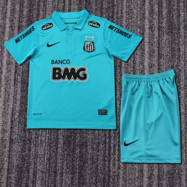 Kids Santos 2012 Third Retro Kit