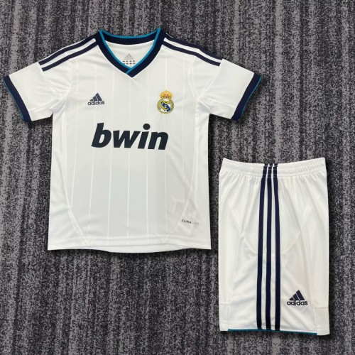 Kids Real Madrid 2012/2013 Home Retro Kit