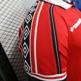 Player Version MUFC 1998/1999 Home Retro Authentic Jersey