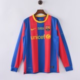 Barcelona 2011 UCL Final Long Sleeve Retro Jersey