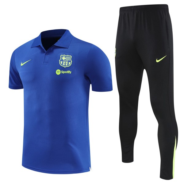 Barcelona 25/26 Polo and Pants Set Blue
