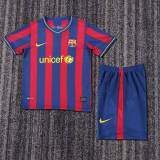 Kids Barcelona 2009/2010 Home Retro Kit