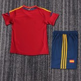 Kids Spain 2012 Euro Home Retro Kit